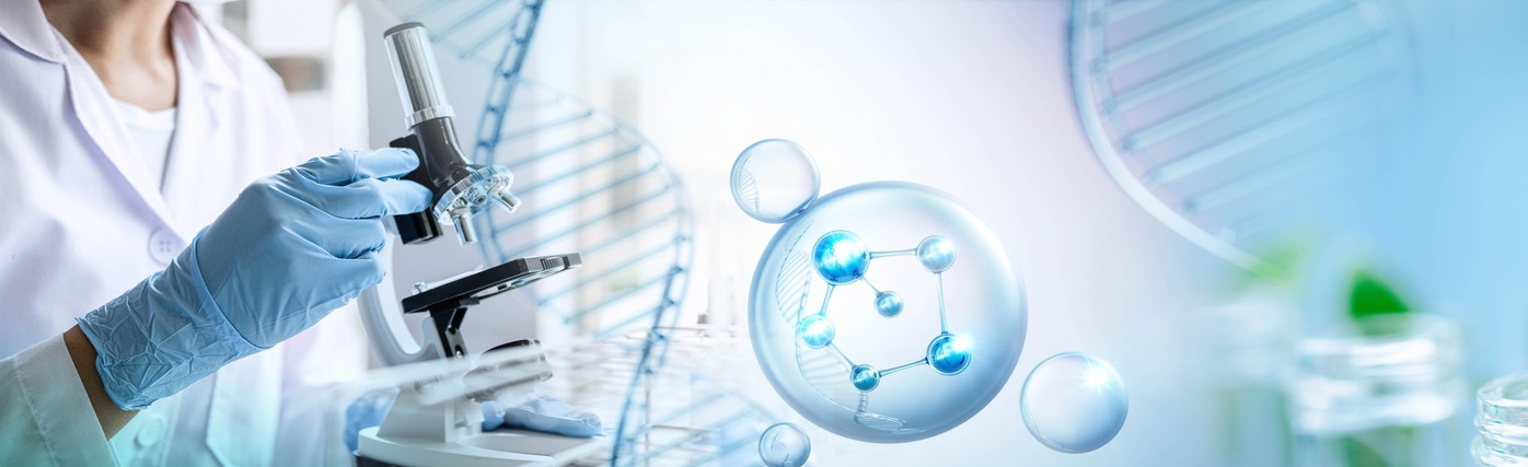 Experimentelle Forschung im Bereich Biotechnologie und DNA